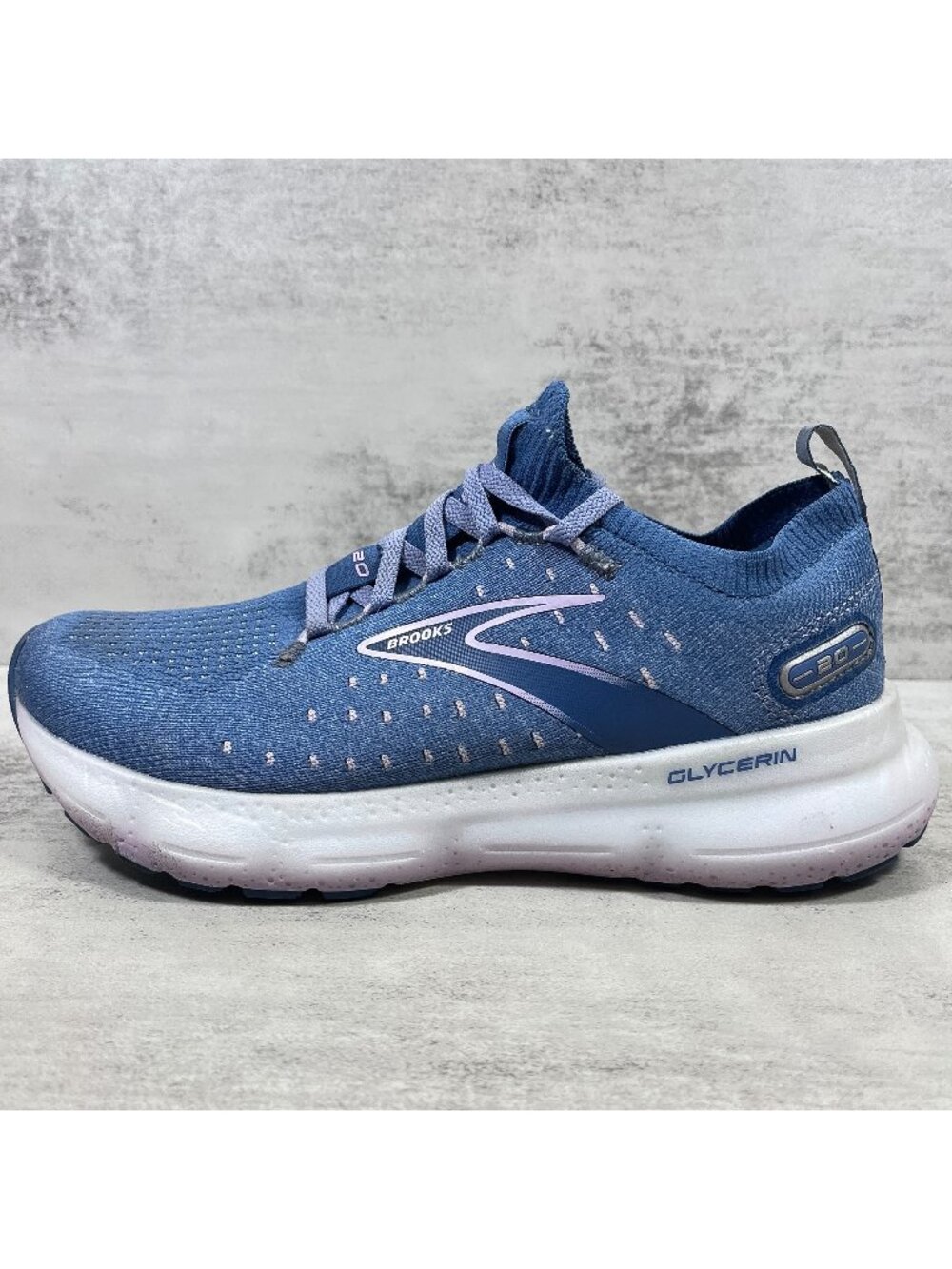 Brooks Glycerin 20 Stealthfit Running Shoes - Women's Size 7 - Blue